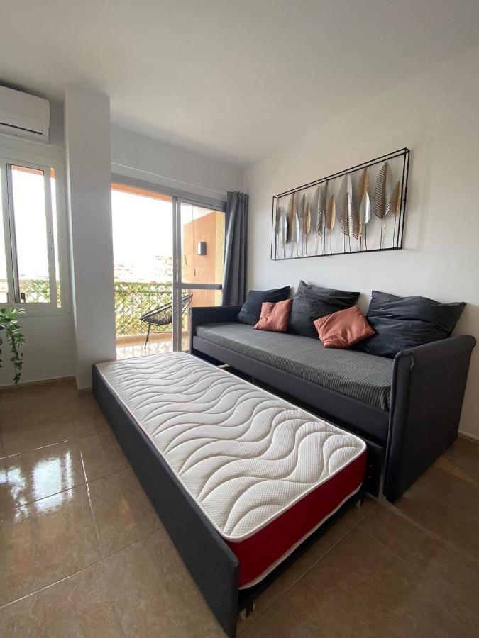 Apt Con Espectacular Vista, Piscinas, Recep 24 Hs ベナルマデナ エクステリア 写真