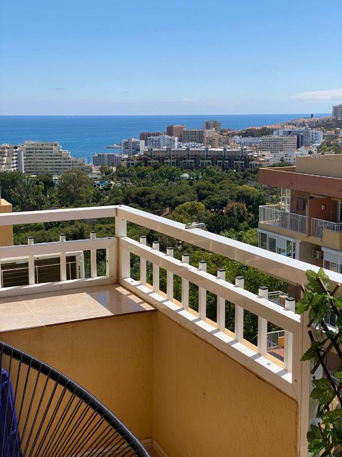 Apt Con Espectacular Vista, Piscinas, Recep 24 Hs ベナルマデナ エクステリア 写真